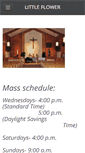 Mobile Screenshot of littleflowercatholicchurch.org